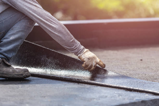 Professional Waterproofing technician working in Deshler, OH